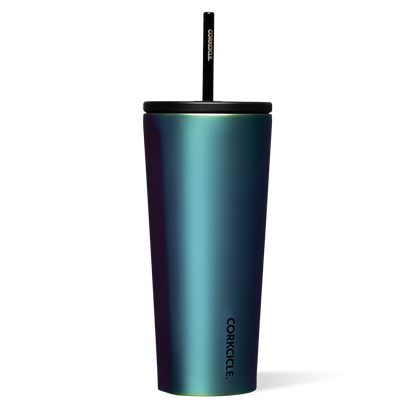 cold cup water tumbler with straw