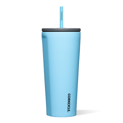 cold cup water tumbler with straw